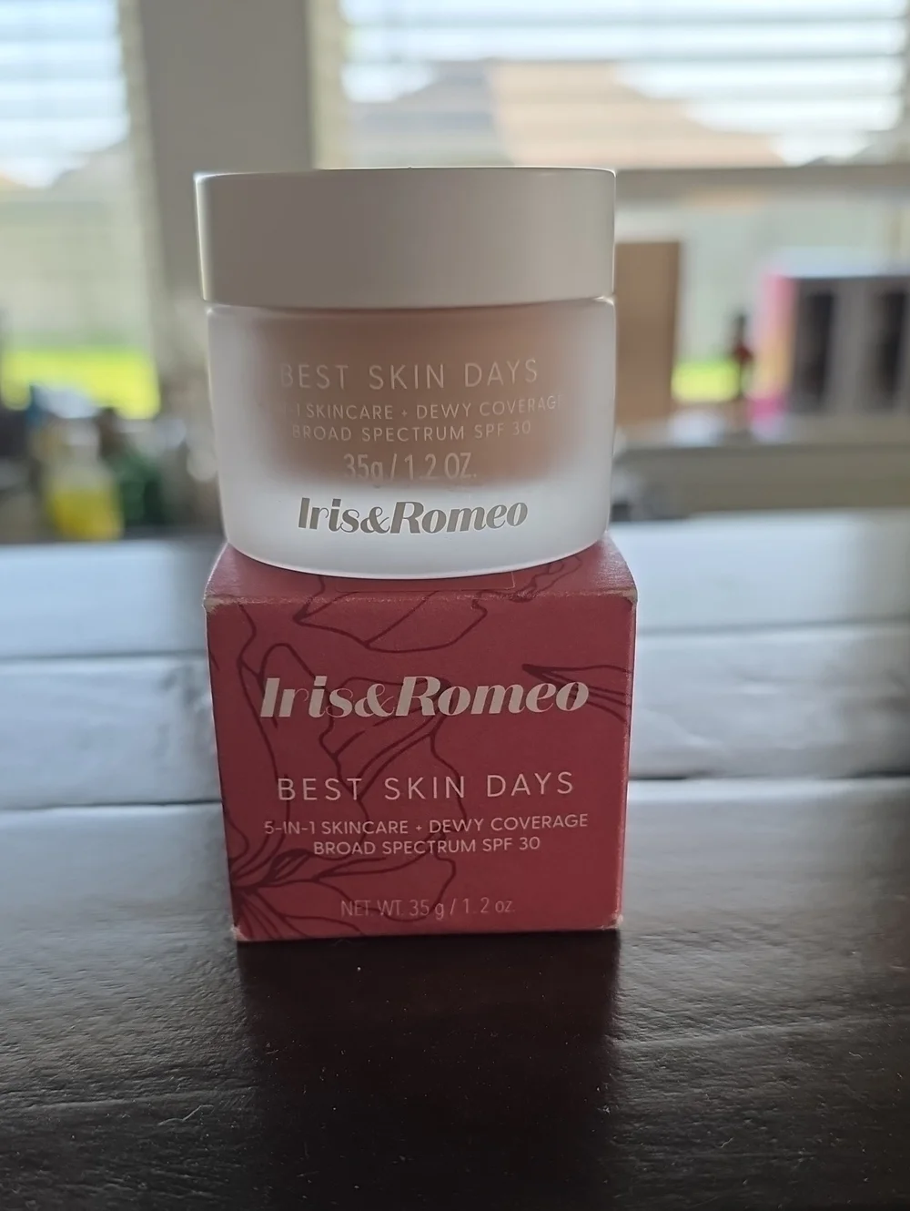 Iris & Romeo Best Skin Days Dewy Coverage SPF 30 Broad Spectrum- Shade 8